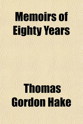 Book cover for Memoirs of Eighty Years