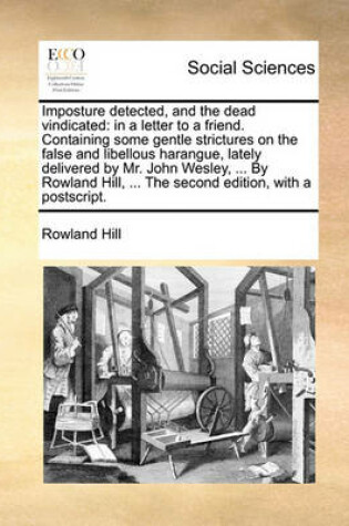 Cover of Imposture Detected, and the Dead Vindicated