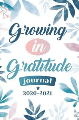Cover of Growing In Gratitude journal