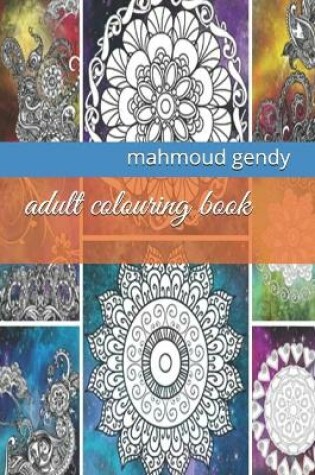 Cover of adult colouring book