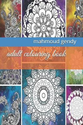 Book cover for adult colouring book