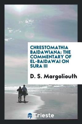 Book cover for Chrestomathia Baidawiana