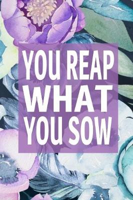 Book cover for You Reap What You Sow