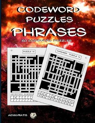 Book cover for Codeword Puzzles - Phrases