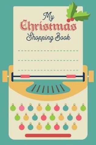 Cover of My Christmas Shopping Book