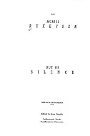 Cover of Out of Silence