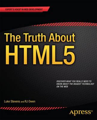 Book cover for The Truth About HTML5