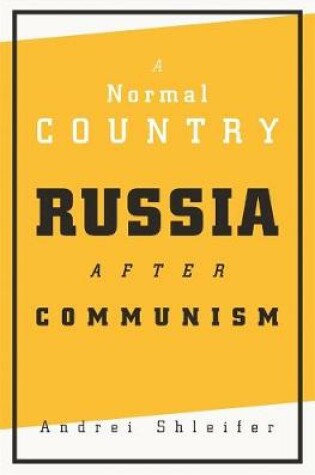 Cover of A Normal Country