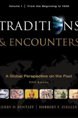 Cover of Traditions & Encounters, Volume 1 with Connect Plus 1-Term Access Card