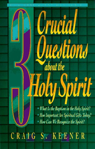 Book cover for 3 Crucial Questions about the Holy Spirit