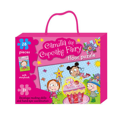 Book cover for Camilla the Cupcake Fairy Floor Puzzle