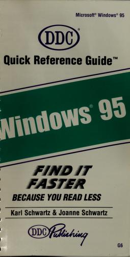 Book cover for Windows 95