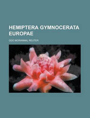 Book cover for Hemiptera Gymnocerata Europae