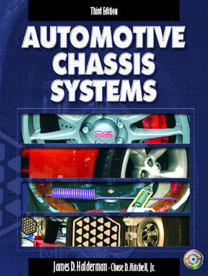 Book cover for Automotive Chassis System & Lab Manual Worktext & CD Pkg.