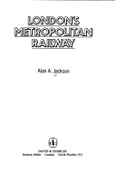 Book cover for London'S Metropolitan Railway