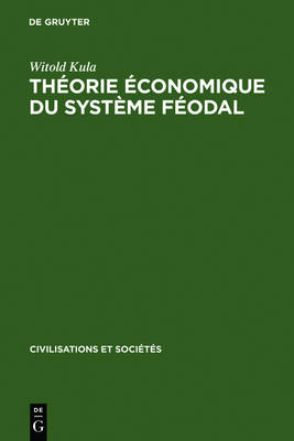 Book cover for Theorie Economique Du Systeme Feodal