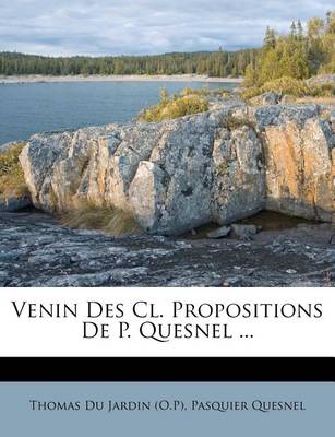 Book cover for Venin Des CL. Propositions de P. Quesnel ...