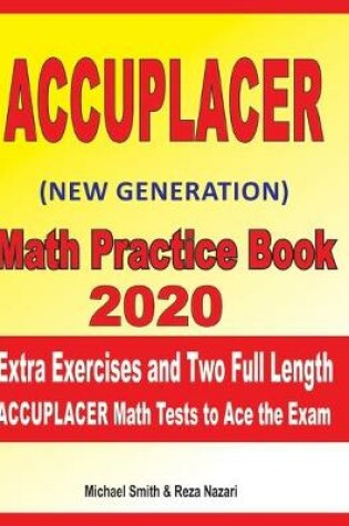 Cover of Accuplacer Math Practice Book 2020