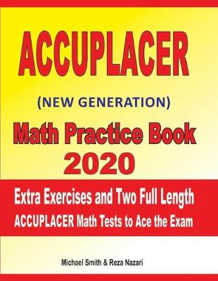 Book cover for Accuplacer Math Practice Book 2020