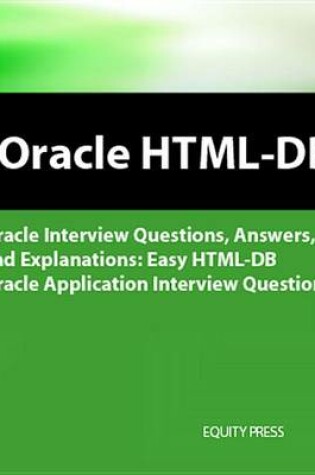 Cover of Easy Oracle HTML-DB Interview Questions