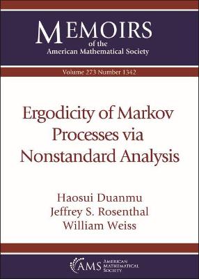 Book cover for Ergodicity of Markov Processes via Nonstandard Analysis