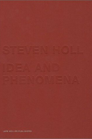 Cover of Steven Holl