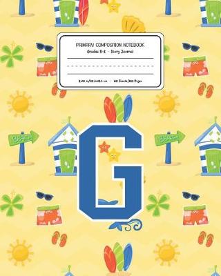 Book cover for Primary Composition Notebook Grades K-2 Story Journal G