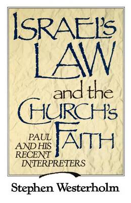 Book cover for Israel's Law and the Church's Faith