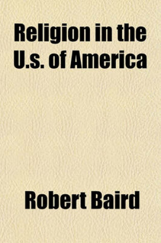 Cover of Religion in the U.S. of America