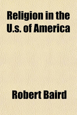 Book cover for Religion in the U.S. of America