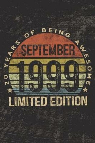 Cover of September 1999 Limited Edition 20 Years of Being Awesome