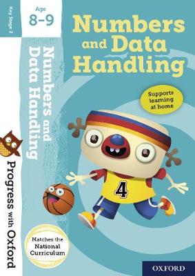 Book cover for Progress with Oxford:: Numbers and Data Handling Age 8-9
