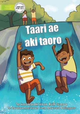 Book cover for A Non-Salty Sea - Taari ae aki taoro (Te Kiribati)