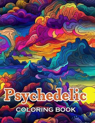 Book cover for Psychedelic Coloring Book