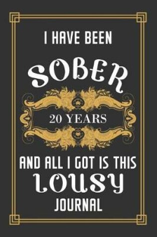 Cover of 20 Years Sober Journal