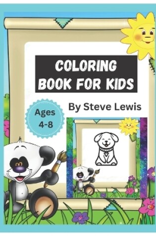 Cover of Coloring Book For Kids