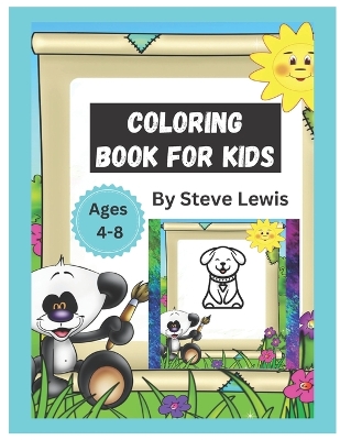 Book cover for Coloring Book For Kids