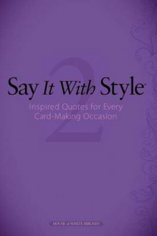 Cover of Say It With Style 2