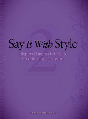 Book cover for Say It With Style 2