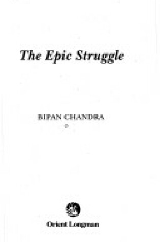 Cover of Epic Struggle