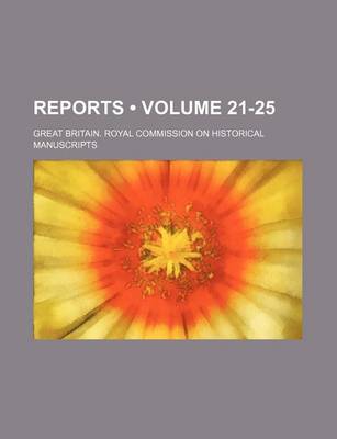 Book cover for Reports (Volume 21-25)