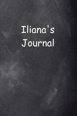 Cover of Iliana Personalized Name Journal Custom Name Gift Idea Iliana