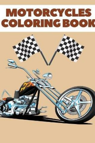 Cover of Motorcycles Coloring Book