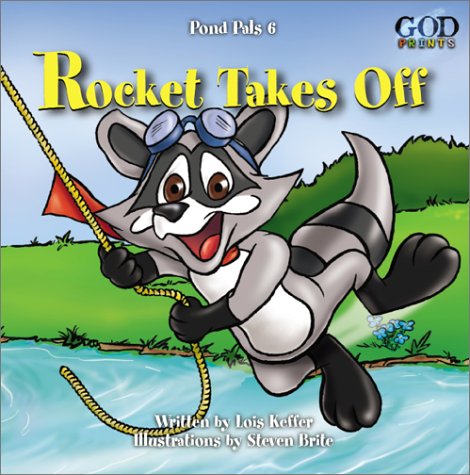 Book cover for Rocket Takes Off