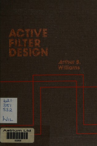 Cover of Active Filter Design