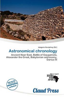 Book cover for Astronomical Chronology