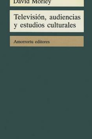Cover of Television, Audiencias y Estudios Culturales