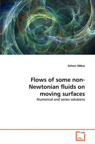 Cover of Flows of some non-Newtonian fluids on moving surfaces