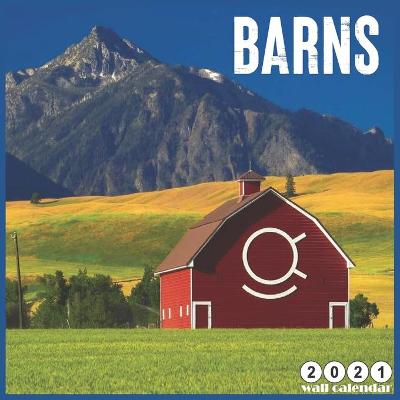 Book cover for barns 2021 Calendar