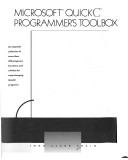 Cover of Microsoft Quick C. Programmer's Toolbox
